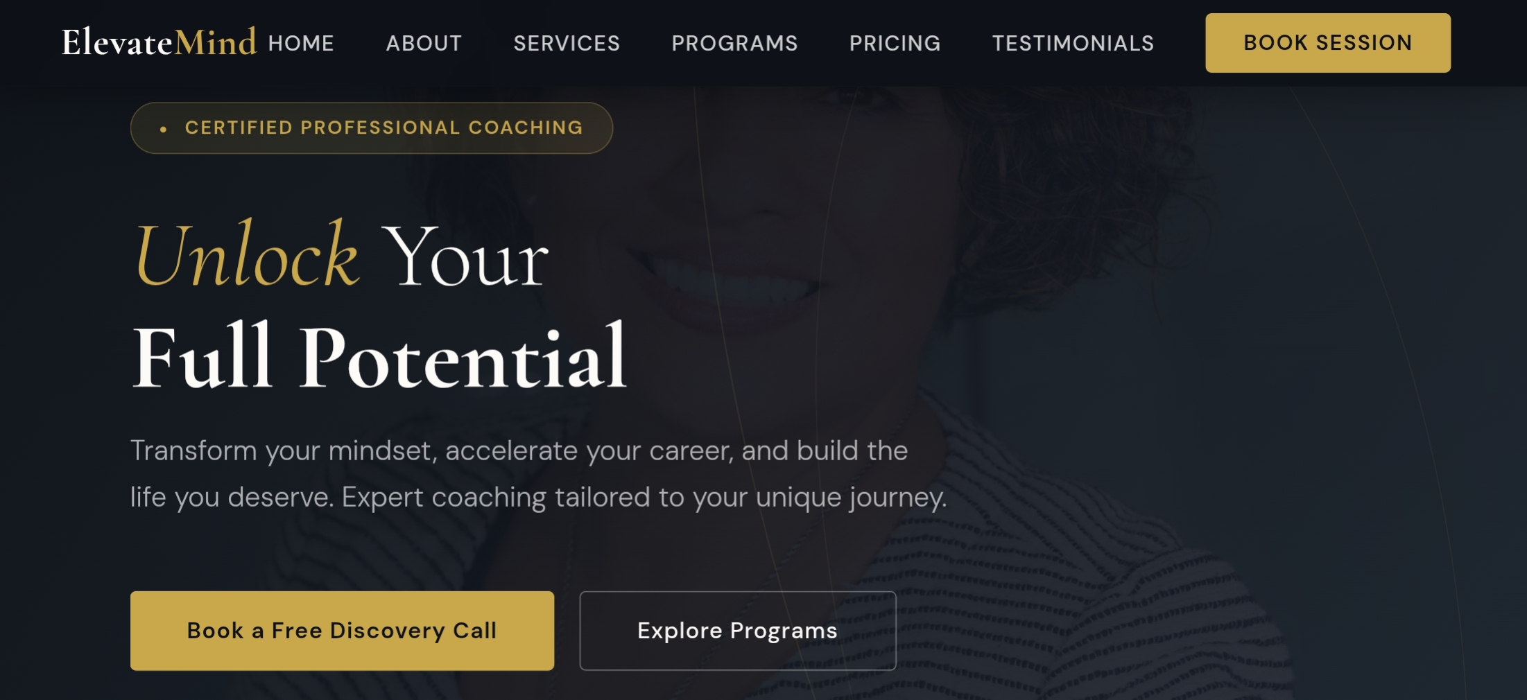 Sample website design